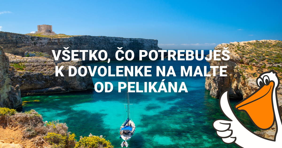 Malta dovolenka 2024 Pelikan.sk